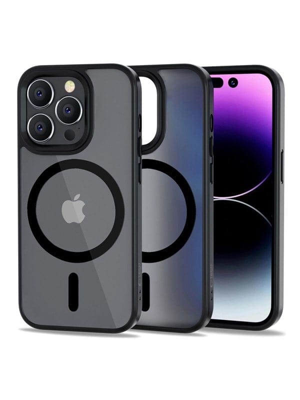 Tech-Protect MagMat MagSafe Case for iPhone 14 Pro - Matte Black