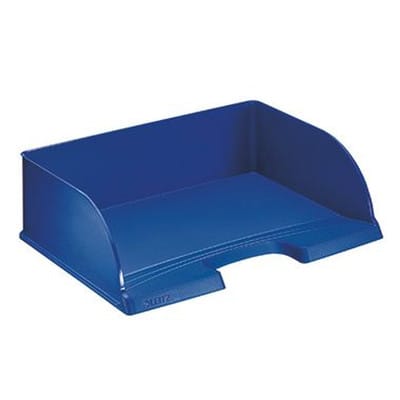 Briefablage Jumbo Plus 52190035 DIN A4 quer Polystyrol blau