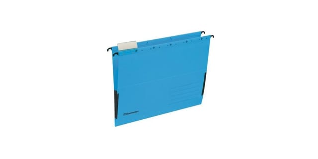 Hängetasche 2030 DIN A4 220g RC Karton blau 25er-Pack