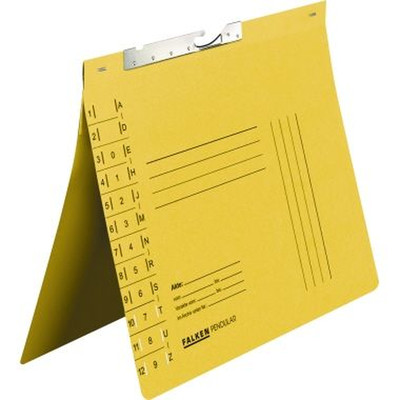 Pendelhefter 15033676 Behördenheftung Schlitzstanzung gelb