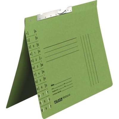 Pendelhefter 15033700 Behördenheftung Schlitzstanzung grün