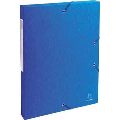 Archivbox Exabox 50302E DIN A4 25mm Manilakarton blau