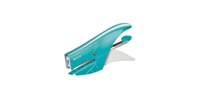 Heftzange WOW 55312051 max. 15 Blatt Metall eisblau metallic