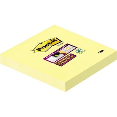 Haftnotiz Super Sticky 65412SY 76x76mm 90 Blatt gelb
