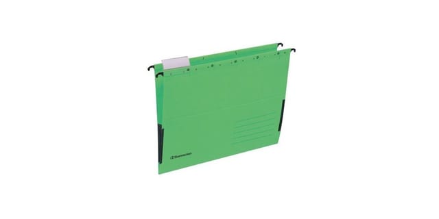 Hängetasche 2031 DIN A4 220g RC Karton grün 25er-Pack