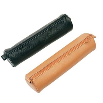 Schreibgeräteetui 43016 21x6x6cm glatt Leder natur
