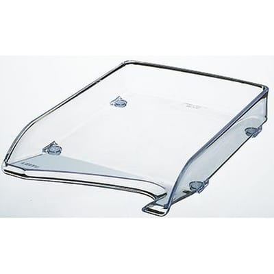 Briefablage Elegant 52200002 DIN A4 stapelbar Polystyrol glasklar