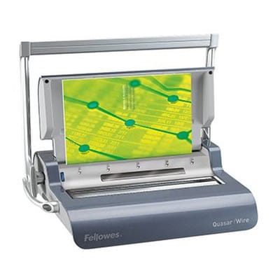 Drahtbindegerät Quasar 5224101 max. 120 Blatt grau