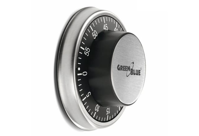 GreenBlue Küchentimer GB152 Mechanischer Küchentimer von 1 bis 59 Minuten