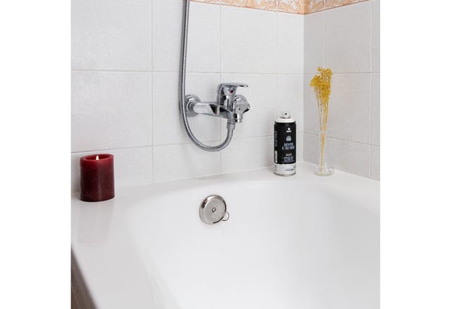 MTN Sprühlack Badewannen- & Fliesenlack Spray, Weiß, 400ml, Epoxid Renovierlack