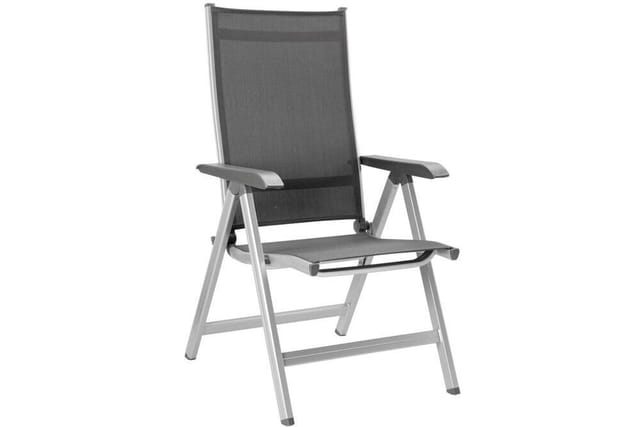 KETTLER Klappstuhl Kettler Basic Plus Klappsessel Multipositionssessel Gartensessel