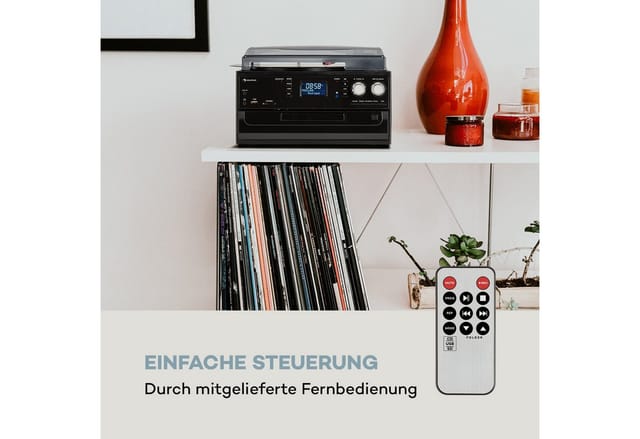 Auna Oakland Stereoanlage (FM und DAB+ Radiotuner)