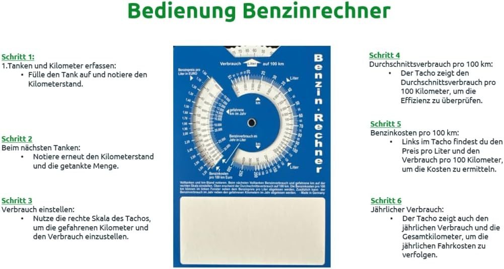 Kaiser24 Parkscheibe Papp-Parkscheibe aus Karton, StVO-konform, Blau, 11 x 15 cm (1-St)