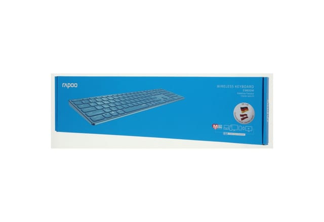 Rapoo E9800M, kabellos, QWERTZ Wireless-Tastatur