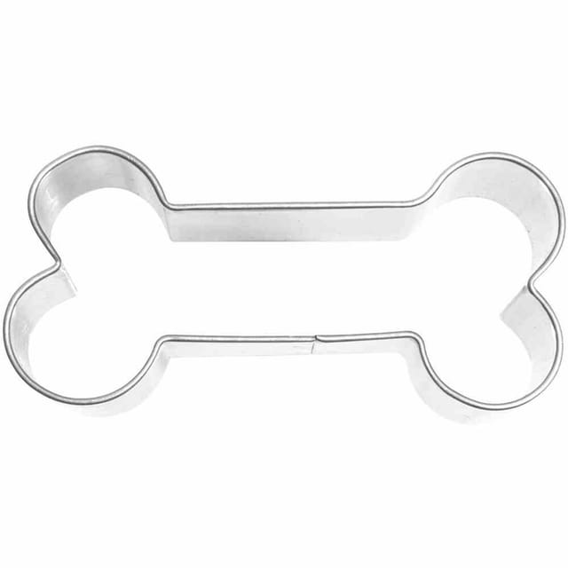 Birkmann Ausstechform Knochen, Edelstahl, 6 cm x 3 cm x 2,2 cm