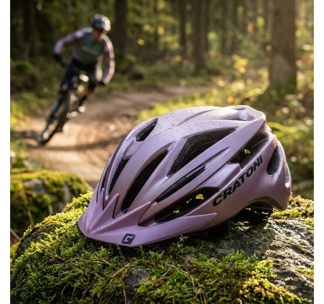 Cratoni Fahrradhelm Cratoni Helm Pacer lila metallic matt S/M 54 bis 58cm