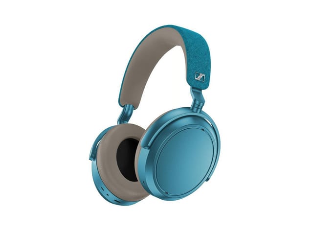Sennheiser MOMENTUM 4 Wireless Teal Over-Ear-Kopfhörer (Adaptive Noise Cancellation, Bluetooth)
