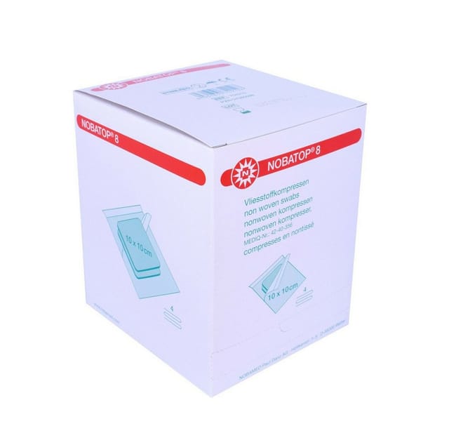 Nobamed Erste-Hilfe-Set Nobatop®-steril 8 à 2 - 10x10 cm