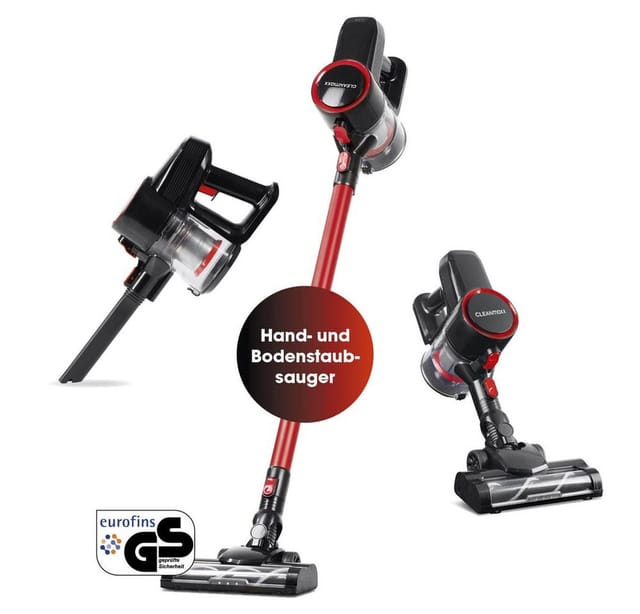 CLEANMAXX Akku-Zyklon-Staubsauger 22,2V