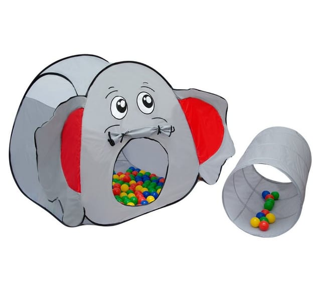 Spielset Kinderspielzelt Jumbo inkl. 200 Bällebadbällen Spielzelt Spielhaus für Jungen und Mädchen