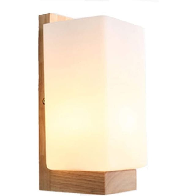 Wandleuchte Wandlampe Holz Für Wohnzimmer Schlafzimmer Lichter Lampen Korridor Wandbeleuchtung Nachtlicht - Wooden Lamp 1