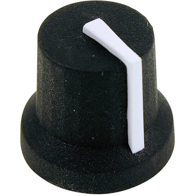 Cl170849br Cl170849br Drehknopf Schwarz, Weiß (ø X H) 16.8 Mm X 14.5 Mm 1 St. - Cliff