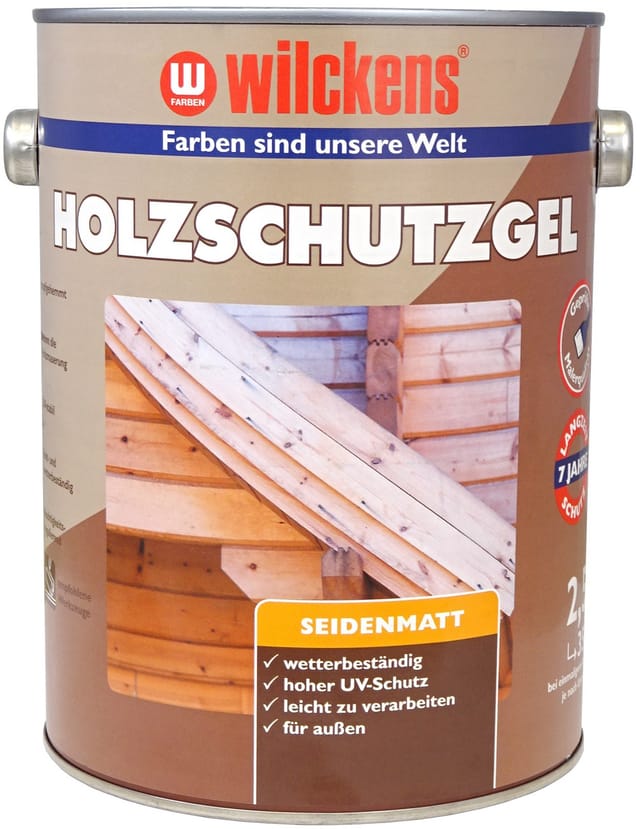Wilckens Holzschutzgel Palisander Seidenmatt 5l 17089700090