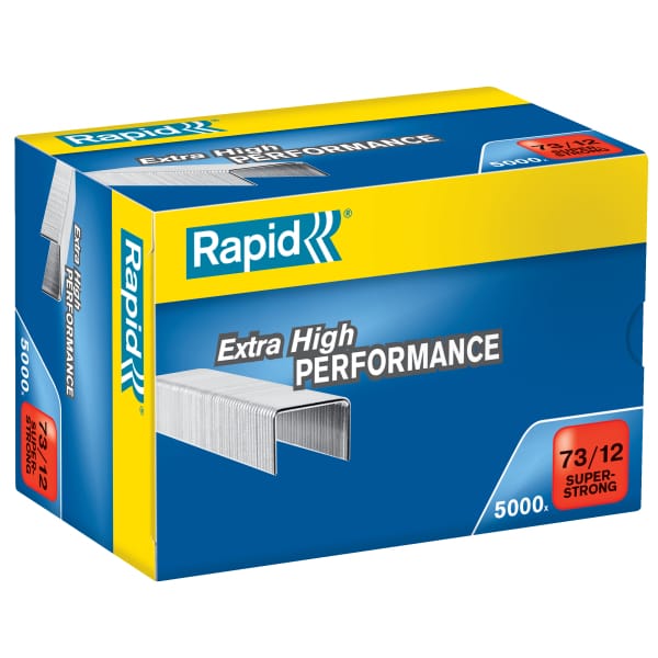 Rapid Super Strong 73 12 Mm Heftklammern Silber Pack 5000