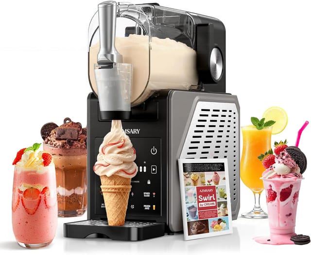 6-in-1 Slush-maschine - 2,5l/6 Programme - Eismaschinenfunktion - Led-display - Selbstreinigung - Rezept Auf Deutsch
