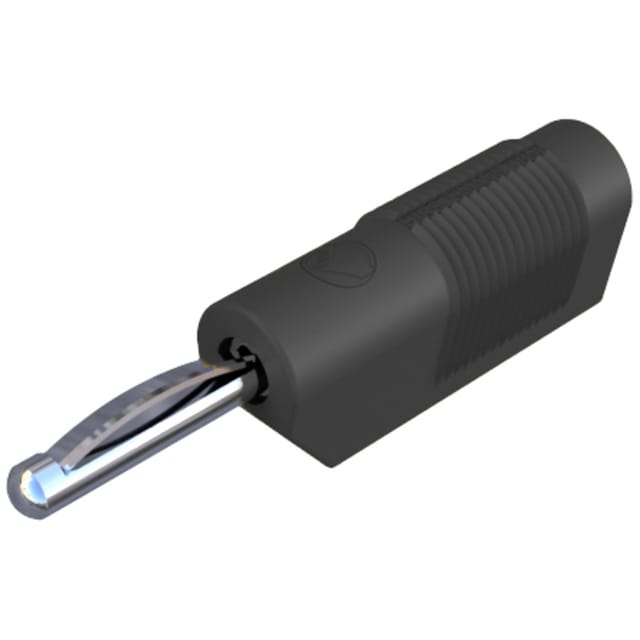 Vsb 20 Bananenstecker Stecker, Gerade Stift-ø: 4 Mm Schwarz 1 St. - Sks Hirschmann