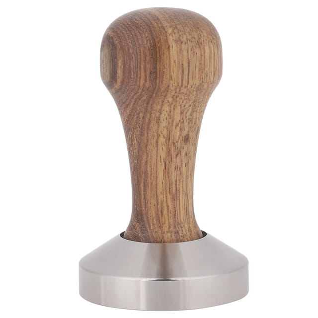 Kaffeestößel Aus Edelstahl Für Espresso - 53 Mm Flachpresse