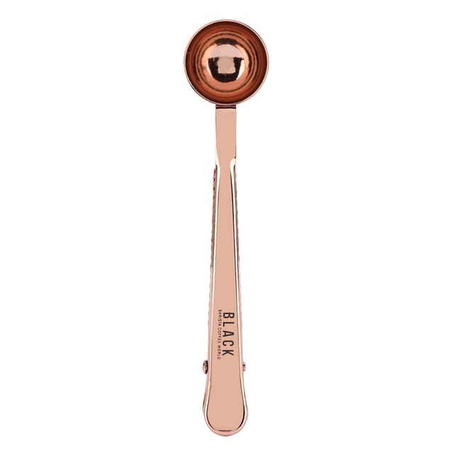Multifunktionaler Messlöffel Aus Edelstahl Für Gemahlenen Kaffee Mit Beutelverschlussclip.