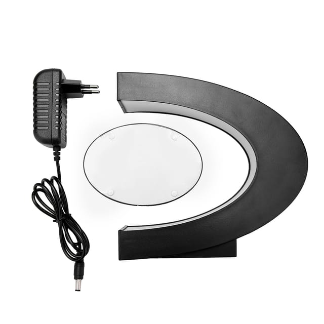 C-förmiger, Schwebender Magnet-fotorahmen – Dekoration Für Zuhause Und Büro, Originelles Geschenk (eu-stecker)