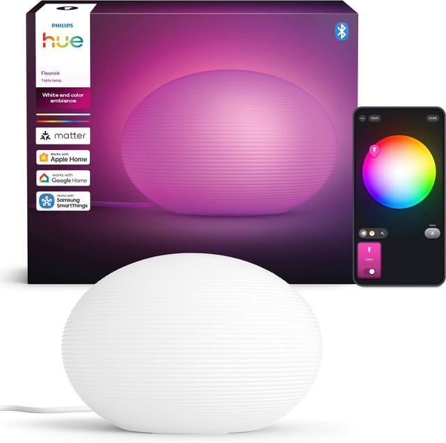 Philips Hue Flourish 26cm Intelligente Tischlampe - 11881300