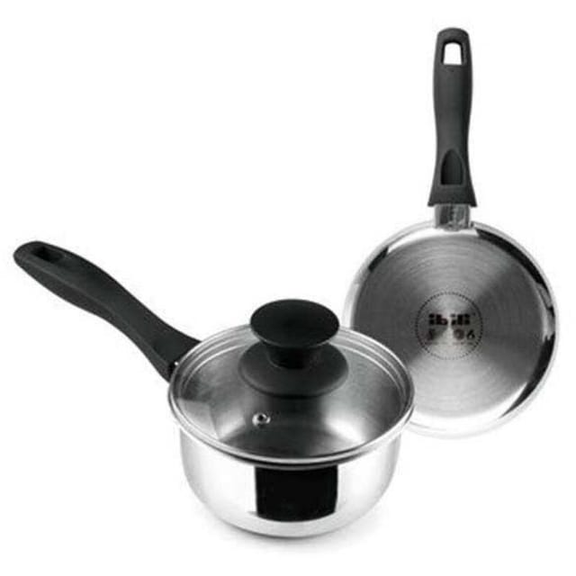 Ibili Induktionskasserolle 14 Cm Edelstahl Silber