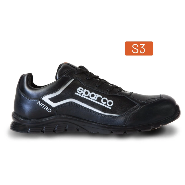 Sparco 07522nrnr Nitro Mikko S3 Sicherheitsschuhe Schwarz Größe 39