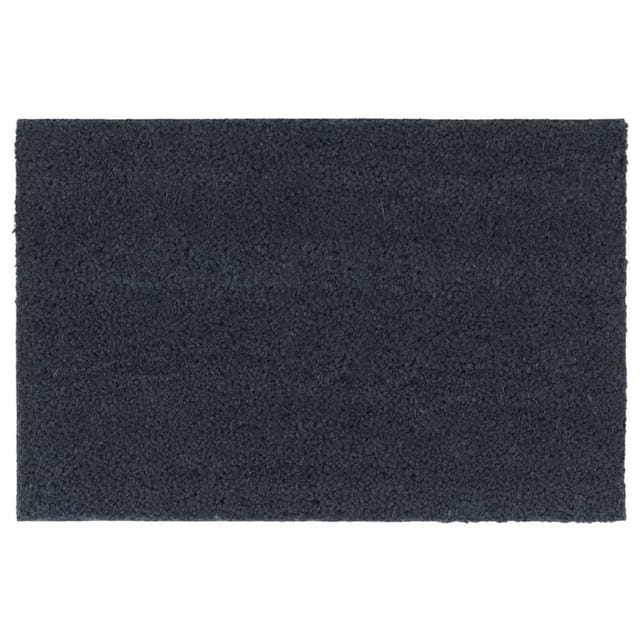 Fußmatten 2 Stk. Dunkelgrau 40x60 Cm Kokosfaser Getuftet Vidaxl