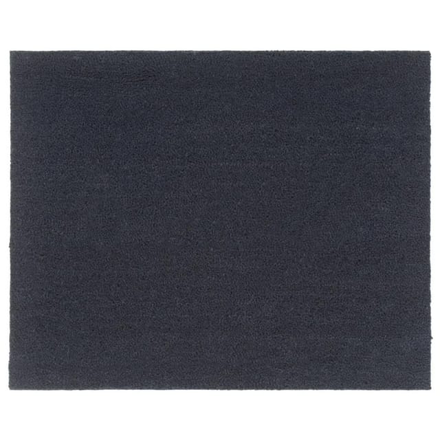 Fußmatte Dunkelgrau 80x100 Cm Kokosfaser Getuftet Vidaxl