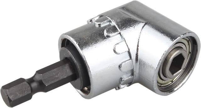 Minkurow Bcc Winkelbohrer Winkeladapter Für Elektroschrauber Mit Magnetischem Schnellwechsel-bithalter 1/4 Zoll 6,35 Mm Sechskant Edelstahl