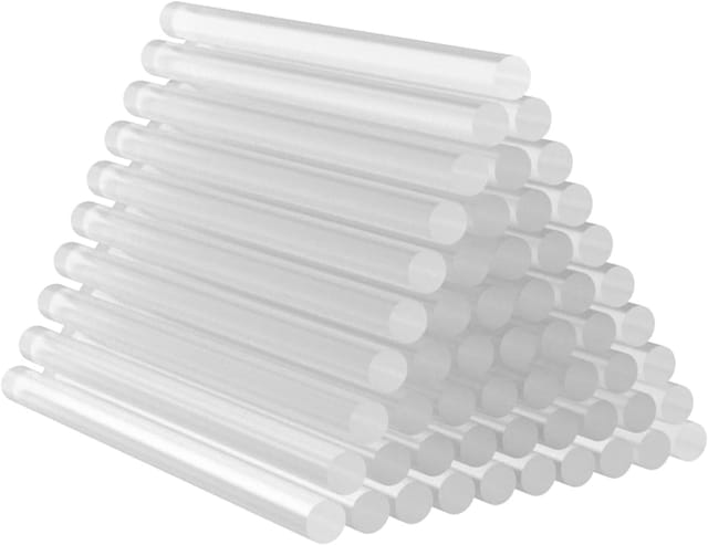 Minkurow 1-kg-packung (≈34 Stück) Heißklebestifte 300 Mm X 11 Mm (lxd), Universelle Transparente Klebestifte Für Heißklebepistolen, Ideal Für Heimwerker, Bastelarbeiten Und Hobbys