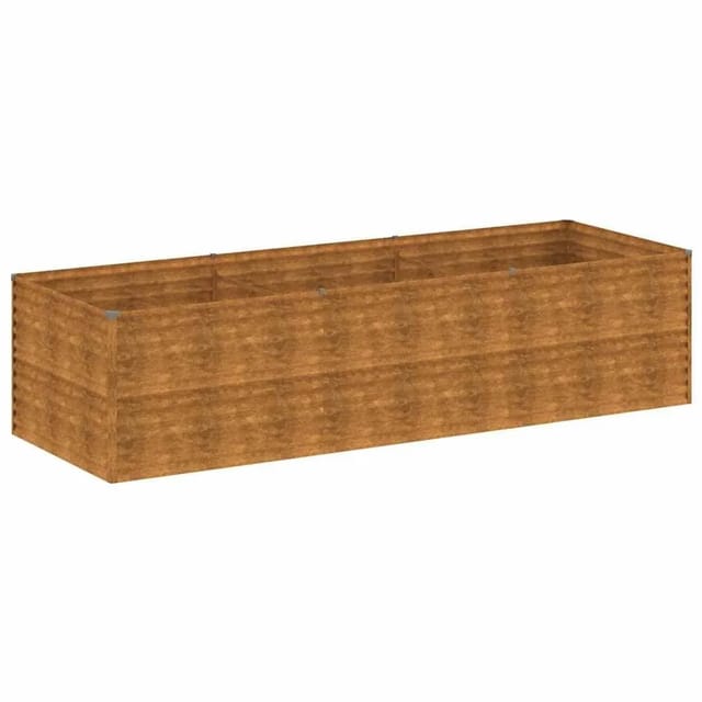 Hochbeet 290x100x69 Cm Cortenstahl Vidaxl