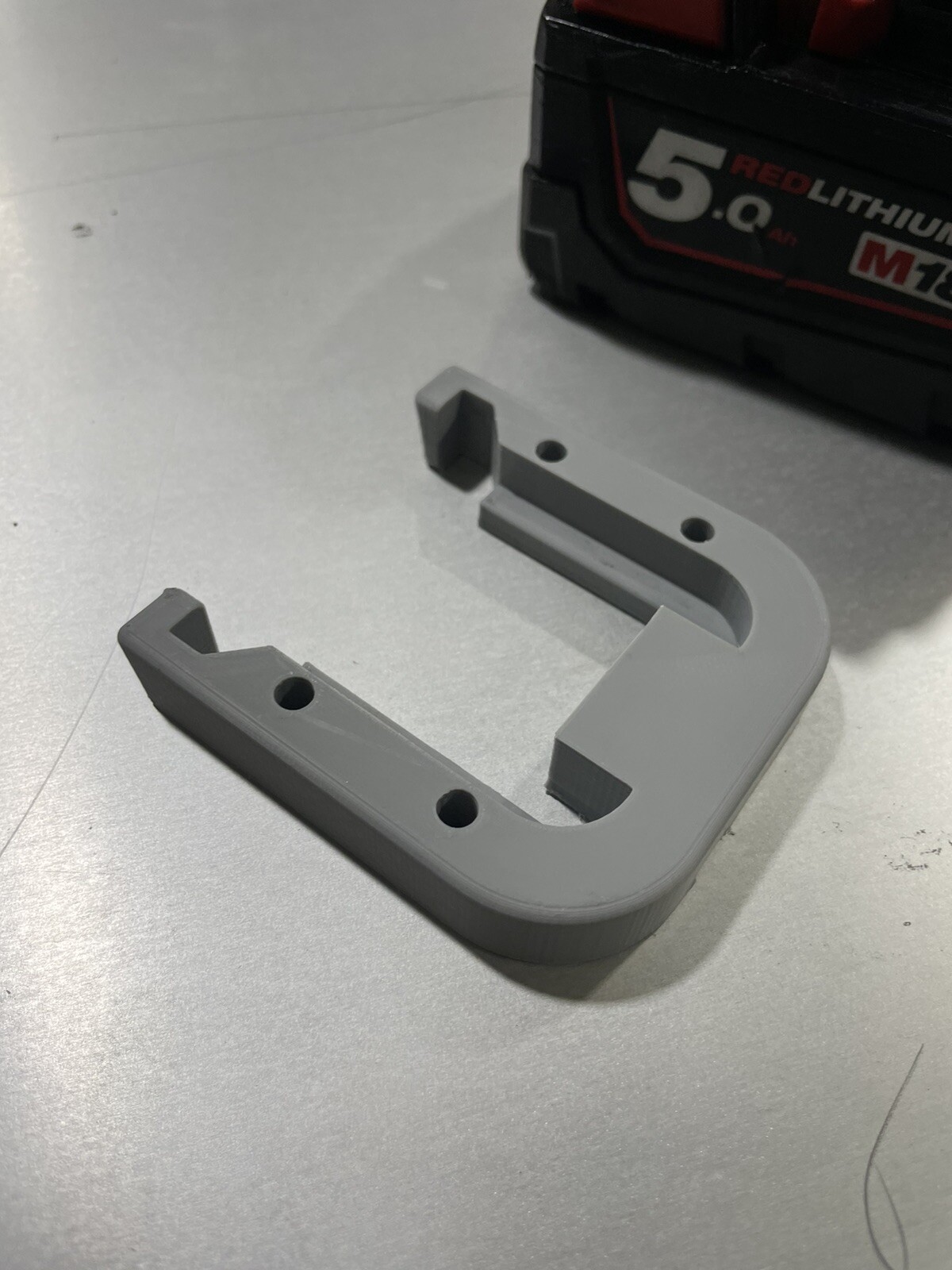 milwaukee m18 Akku Halter Wandhalterung Bild 2