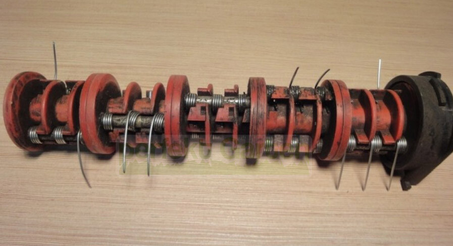 Feder für Gardena / Brill Hattrick 40, 40EH, 40BHC, 40BHR, 40BHRV12 Lüfterwalze Bild 10