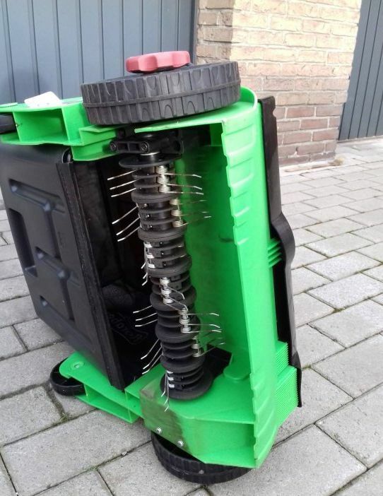 Feder für LIDL Florabest Vertikutierer Lüfterwalze (nur Wellen mit 42 Federn!) Bild 3