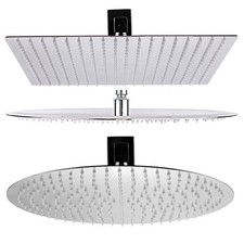 Kopfbrause Brausekopf Duschkopf Poliert Regendusche Regenbrause Edelstahl V304 Bild 13