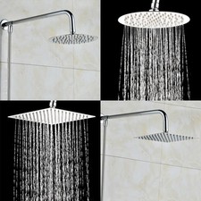 Kopfbrause Brausekopf Duschkopf Poliert Regendusche Regenbrause Edelstahl V304 Bild 6