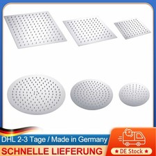 Duschkopf Edelstahl 30x30cm Regendusche Rain Kopfbrause Quadrat Dusch Kopf Chrom Bild 14