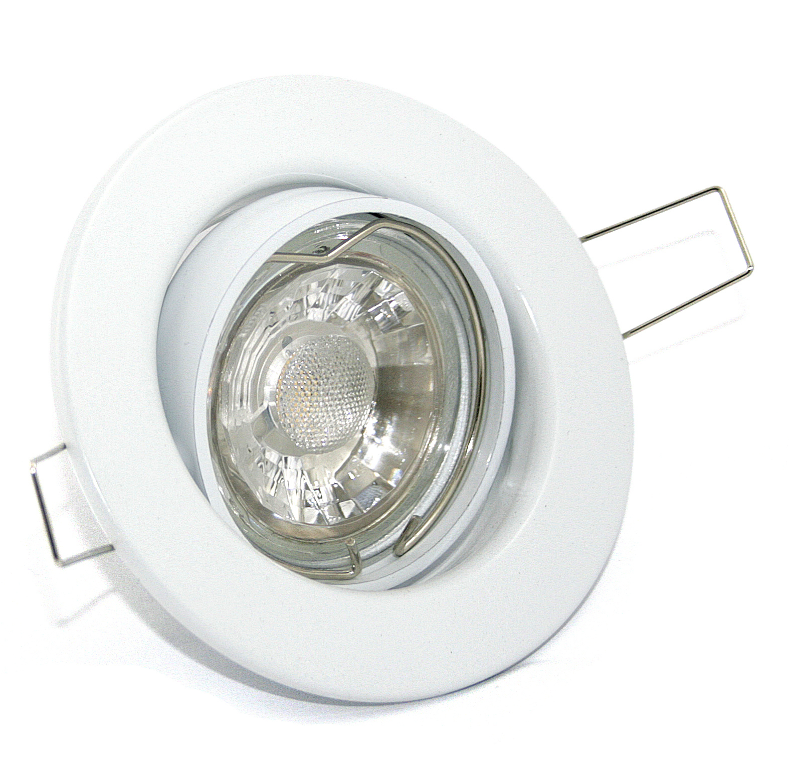 Einbaustrahler Tom LED 5W GU10 - 230 Volt - warmweiß - moderner Deckenspot IP20 Bild 11