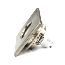 Bad Feuchtraum Einbaustrahler Einbaurahmen GU10 LED IP44 Edelstahl Deckenspots Bild 3