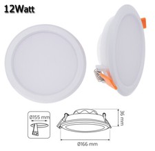 LED Einbaustrahler Einbauleuchte Deckenlampe Deckenleuchte Panel Spot flach 230V Bild 3